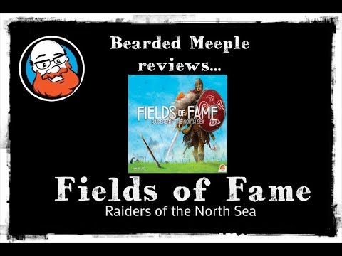 Bearded Meeple reviews: Raiders of the North Sea: Fields of Fame