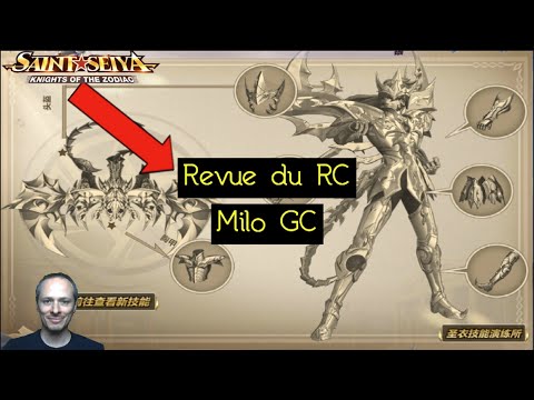 Review du RC de Milo GC   Saint Seiya Awakening