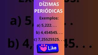 O QUE SÃO DÍZIMAS PERIÓDICAS?  Ensino Médio e Ensino Fundamental anos finais e iniciais e ENEM