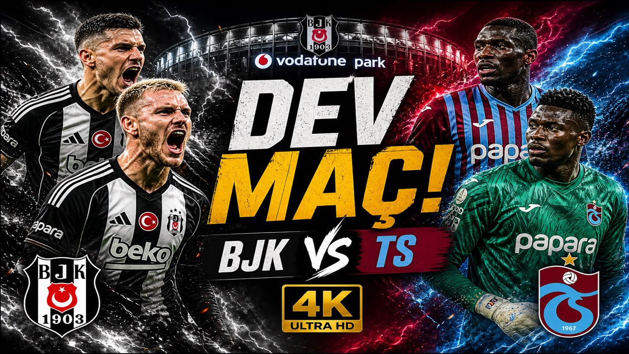 DEV MAÇ! BEŞİKTAŞ - TRABZONSPOR 🔥 | FC26 Simülasyon