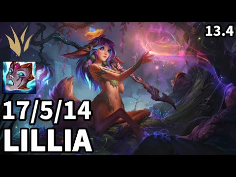 Lillia Jungle vs Kayn - EUW Grandmaster | Patch 13.4
