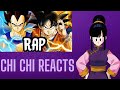 Chi Chi Reacts Goku And Vegeta Rap Battle
