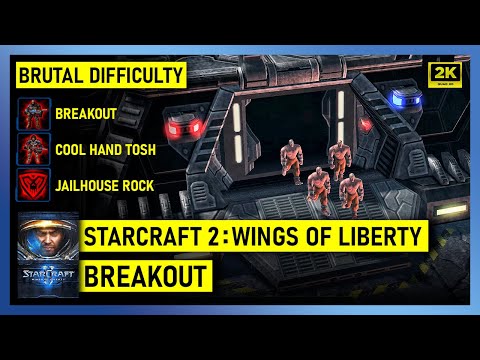 Starcraft 2: Wings Of Liberty - Breakout - Brutal All Achievements