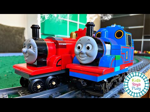 How to Make LEGO Thomas Trains! Thomas and James Compilation!