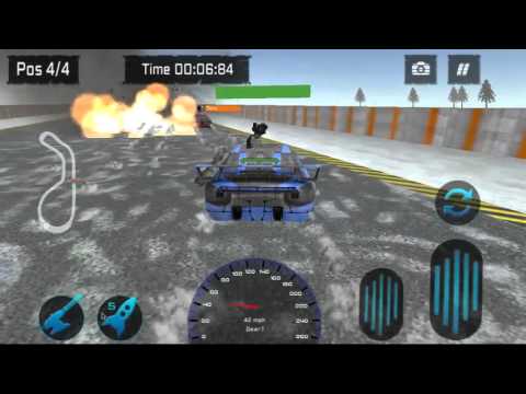 Snow Traffic Car Racing Rider Video