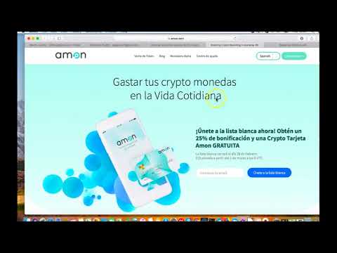 ICO Amon Card convierte tus criptomonedas en dinero fiat