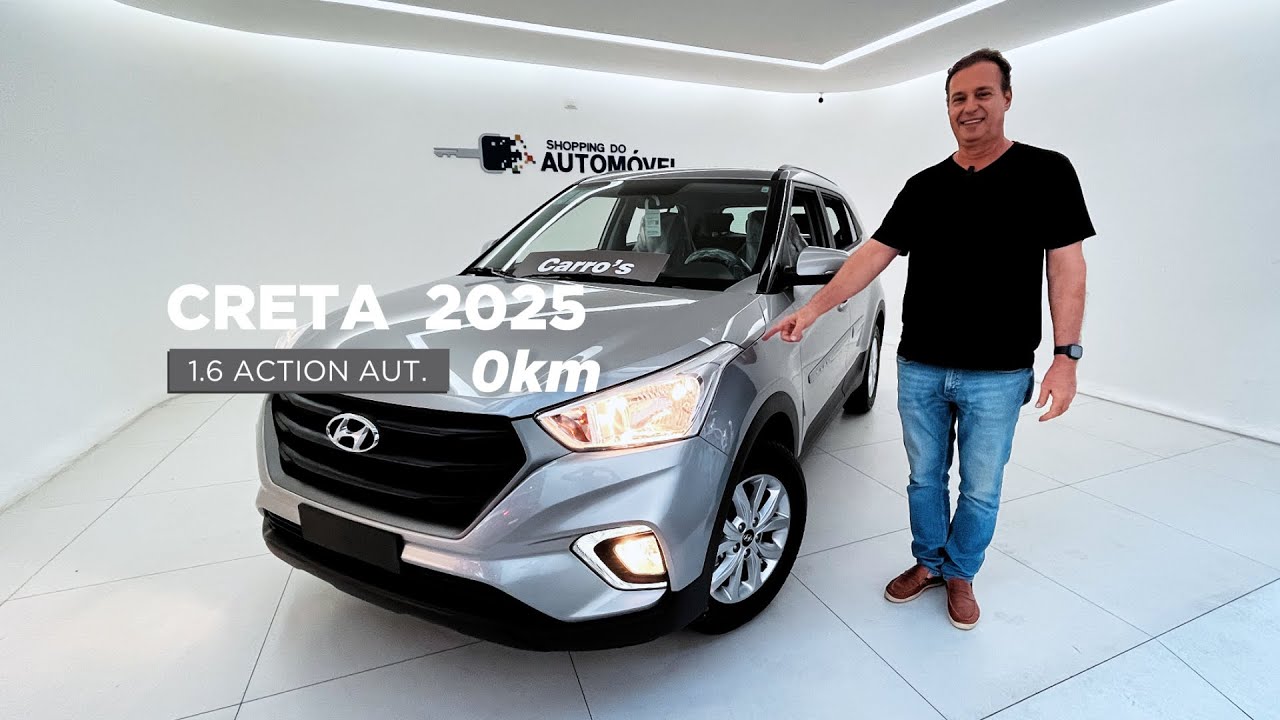 Hyundai Creta 1.6 Action Automático 2025 (0km) - Loja Carros