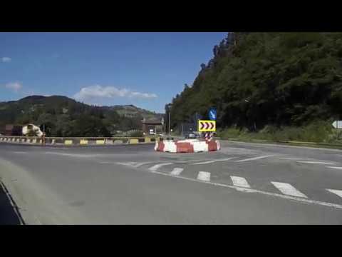 Sens giratoriu provizoriu la intrare în Câmpeni