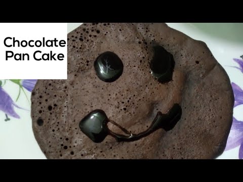 Chocolate Pan cake at home|Easy way|Cream's World