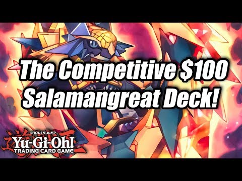 Yu-Gi-Oh! The Competitive $100 Salamangreat Deck!