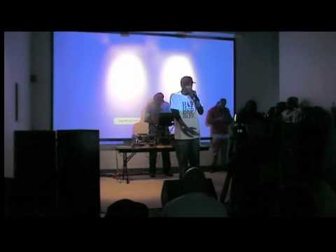 VVS Verbal @ Live Music Group Presents Da Beatminerz Artist Showcase 2 at Hunter College.