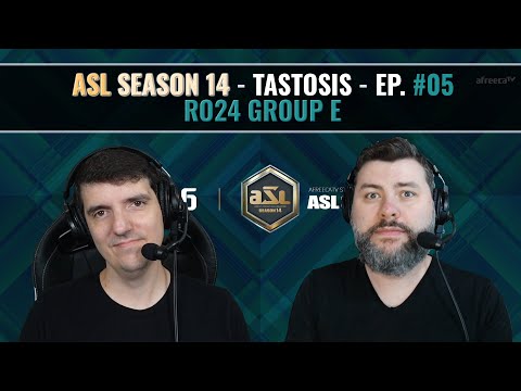 [ENG] AfreecaTV StarLeague(ASL) S14 Ro.24 Day5 (Tastosis)
