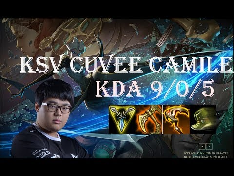 KSV CuVee CAMILLE vs FIORA Top |   Patch 8 5 | Korea rank