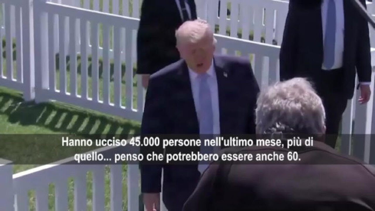 Trump su Iran: Uccidono i manifestanti, sono degli animali