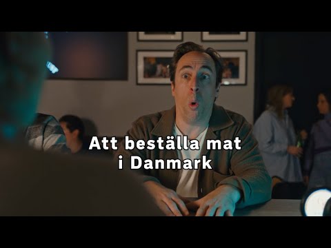 Att beställa mat i Danmark