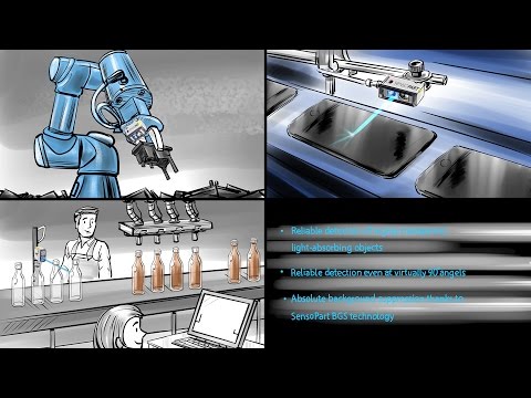 Photoelectric sensors with BlueLight technology open up new fields of application