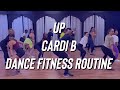 Up - Cardi B - Dance Fitness routine by Michelle Tripp Choreo - Zumba