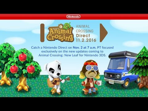 Animal Crossing Direct 11.2.2016