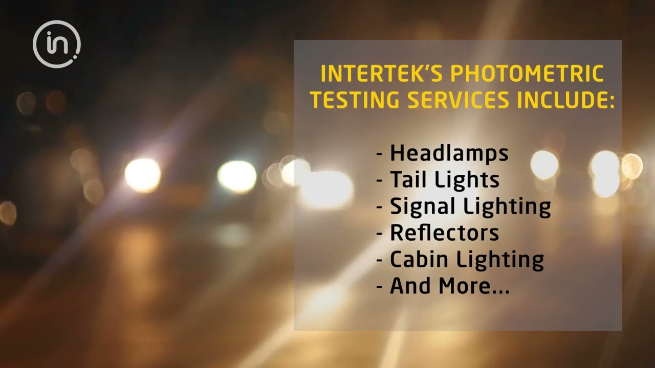 ADR Automotive Lighting Testing and Certification Now Available at Intertek
