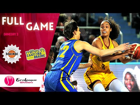 Nadezhda v Castors Braine - Full Game - EuroLeague Women 2019-20