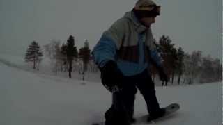 preview picture of video 'Stepnogorsk Snowboard freeride. GoPro (3 день)'
