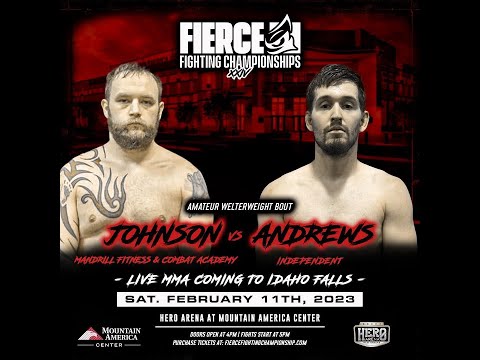 FULL FIERCE FIGHT | JEREMIAH ANDREW VS. JERET JOHNSON | FFC 24 | IDAHO FALLS, IDAHO