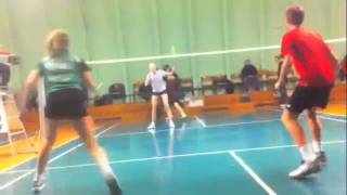 preview picture of video 'U15 Eliteturnering i badminton - Hjørring den 21. og 22. januar 2012'