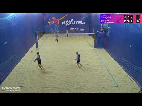 14:35 I. Yehorov / M. Kyselov - B. Isakov / Y. Yevdokymov 25.07.2022 | Winners Beach Volleyball