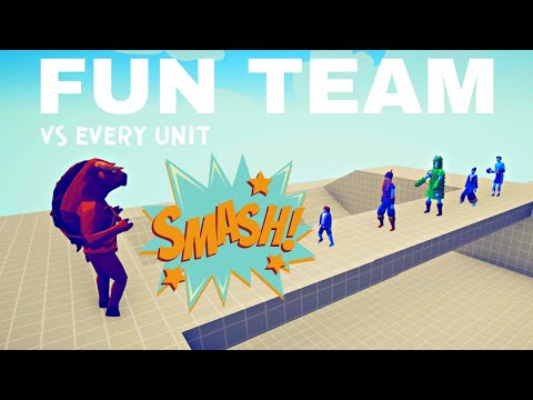 Fun Team VS Every Unit : TABS - Totally Accurate Battle Simulator