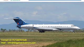 Low Fare King Air Ambulance Services from Allahabad and Raipur