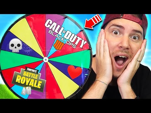LA RUOTA DEI GIOCHI CHALLENGE - La RUOTA sceglie a cosa GIOCO!!
