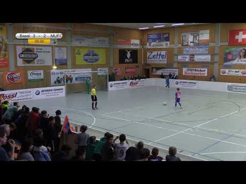 Spiel 35, 9m-Schießen: FC Basel - Manchester United │U12 Hallenmasters TuS Traunreut 2019