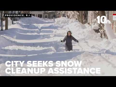 Providence mayor seeks help from state as he predicts multi-day snow cleanup