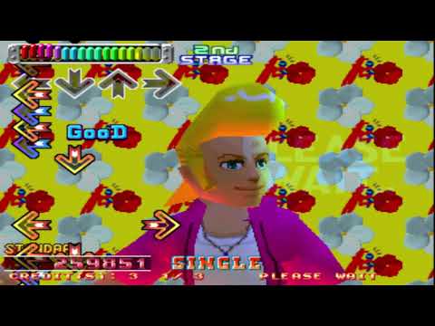 mame 210 dance dance revolution usa 1080p 60fps uk arcades rank in three stages