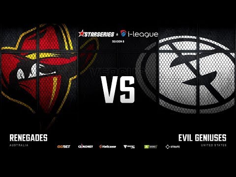 [EN] Renegades vs Evil Geniuses | Map 1: Inferno | StarSeries i-League Season 8 Finals