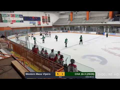 CHA 16-3 (25/26) vs. Western Mass Vipers (2025.08.31)