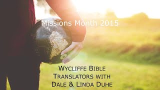 preview picture of video 'Missions Month 2015 - Wycliffe Bible Translators'