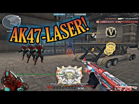 AK47-B Legendary Red CrossFire (GamePlay) HMX DeathTrap | CFPH | EJRM ZombieV4