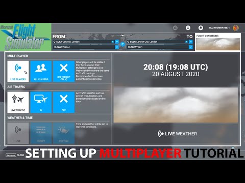Microsoft Flight Simulator 2020: How to set up multiplayer *Tutorial*