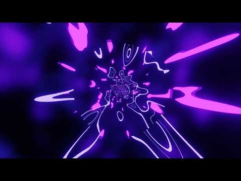 Loop Neon Pink Purple Abstract Background Video Simple Lines Pattern Motion