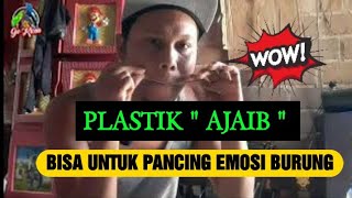 Download lagu TEKNIK & CARA BIKIN PLASTIK MENJADI ALAT MASTERAN BURUNG || BISA UNTUK MEMANCING BURUNG AGAR BUNYI mp3