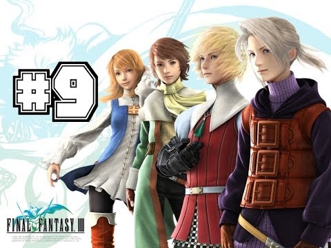 Final Fantasy 3 Gameplay Walkthrough - Part 9 - Tower of Owen Medusa Boss