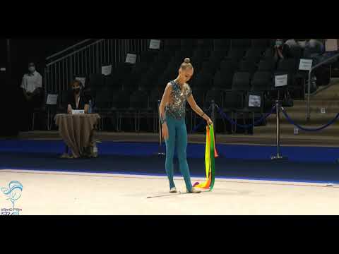 Viktoriia Onopriienko Ribbon AA 22,100 - Grand-Prix Israel 2021