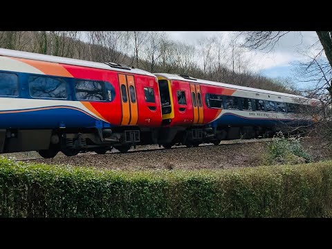 EMR Regional 158858+158777 At At Sheffield/Abbeydale Rd From Liverpool To Norwich