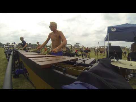 Finals Day Run-Thru Blue Knights 2014 Marimba Cam