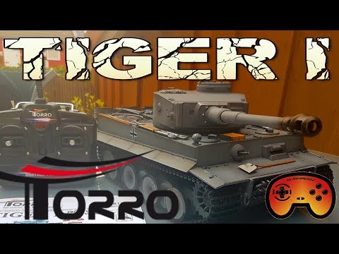 TIGER 1 Unboxing Torro - RC Tank 1:16 TIGER 1 RC Tank von Torro - Testfahrt by Teamkrado