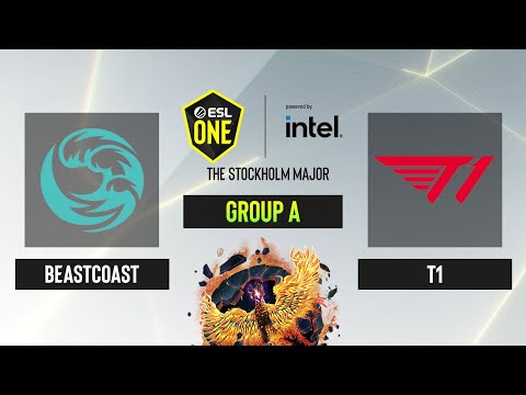 Dota2 - beastcoast vs. T1 - Game 1 - Group A - ESL One Stockholm 2022