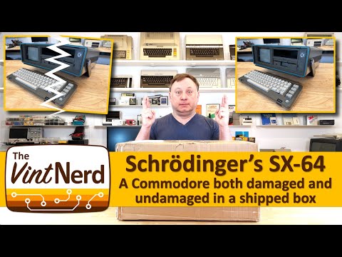Schrödinger's Commodore SX-64 🙀