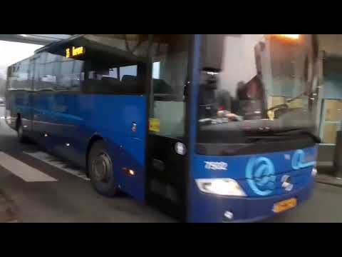 Arriva Bus 7502 als Lijn 315 naar Busstation Heerenveen