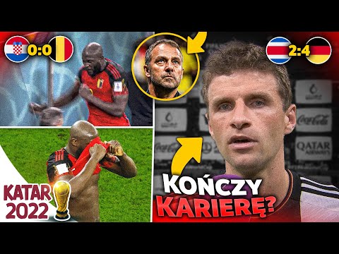 Lukaku NIE WYTRZYMAŁ! NIEMCY ODPADAJĄ! Thomas Muller przed kamerami ZAKOŃCZYŁ KARIERĘ...